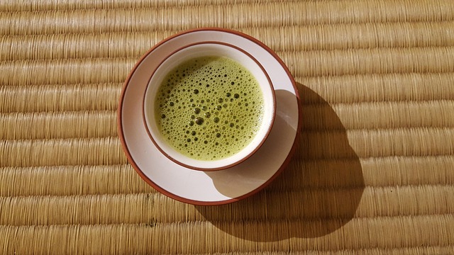 japonský čaj matcha